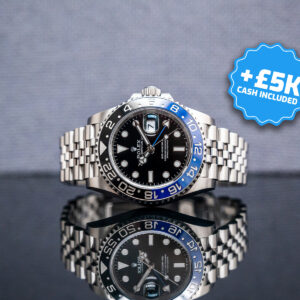 Win This Rolex GMT Master II "Batgirl" + £5,000 Cash!