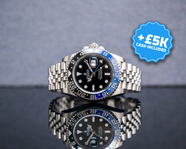 Win This Rolex GMT Master II "Batgirl" + £5,000 Cash!