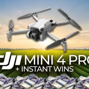 Win This  DJI Mini 4 Pro Drone With RC Controller + Instant Wins!