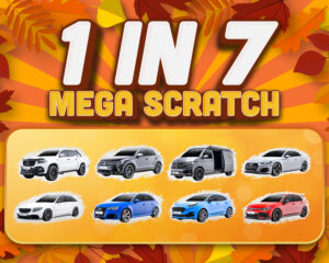 The 1 in 7 Mega Scratch #20!